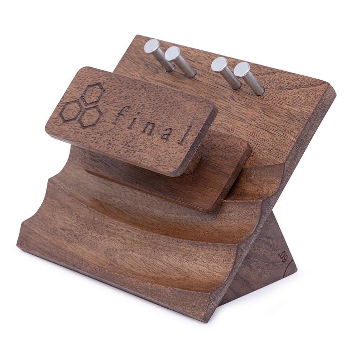 Подставка под наушники Dr.Head Under Wood IEM Stand Final Audio Walnut - рис.6