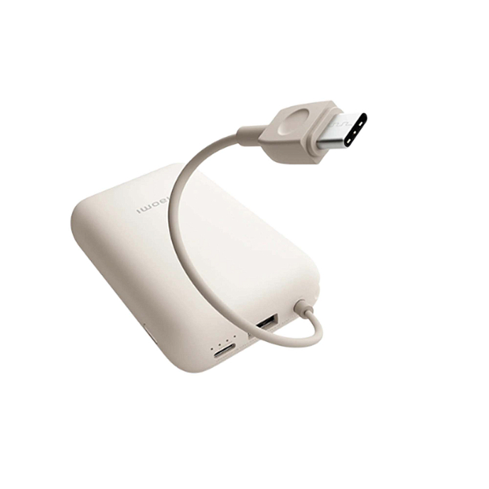 Внешний аккумулятор Xiaomi Power Bank 10000mAh Tan GL Beige - рис.1