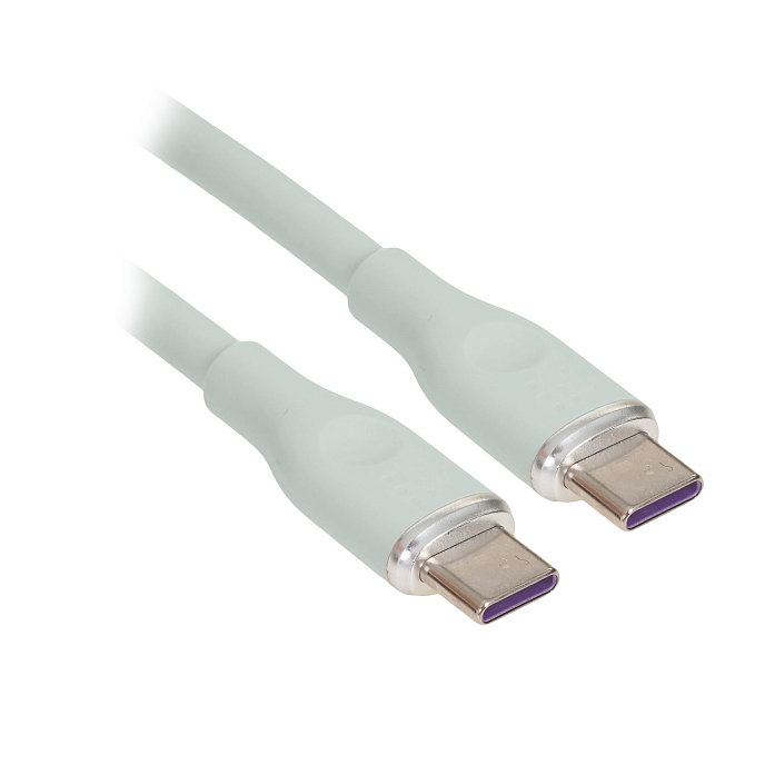 Кабель VOLTME PowerLink Moss CTC USB-C - USB-C 1.8m Green - рис.1