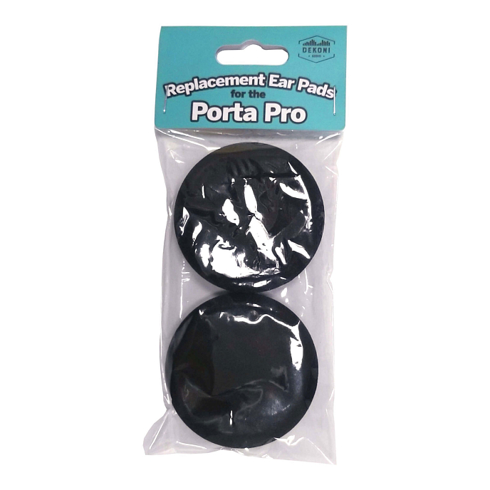 Амбушюры Dekoni Audio Earpads for Koss Porta Pro Black - рис.0