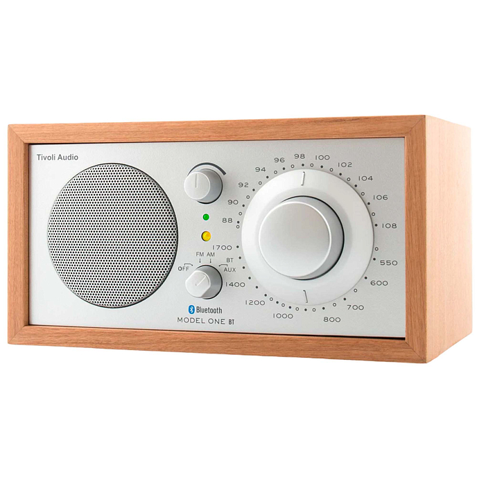 Радиоприемник Tivoli Model One BT Silver / Cherry - рис.1