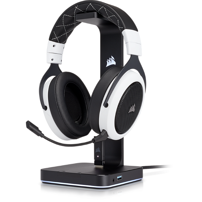 Игровая гарнитура Corsair Gaming HS70 Wireless White - рис.9