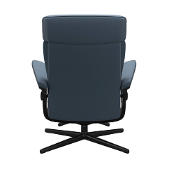 Кресло для прослушивания Stressless Erik M Cross Paloma Crystal Blue Black