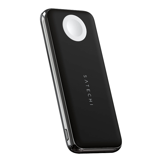 Портативный аккумулятор Satechi Quatro Wireless Power Bank Space Gray - рис.0