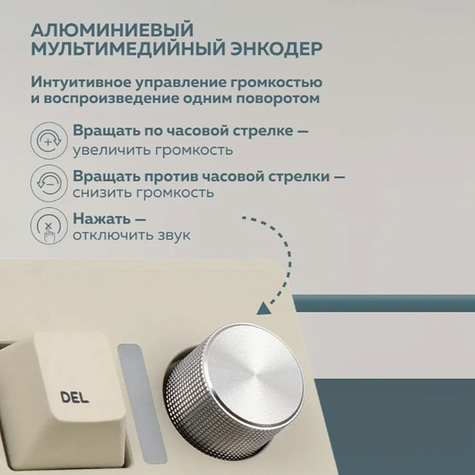 Клавиатура Cidoo V75 PRO White - рис.5