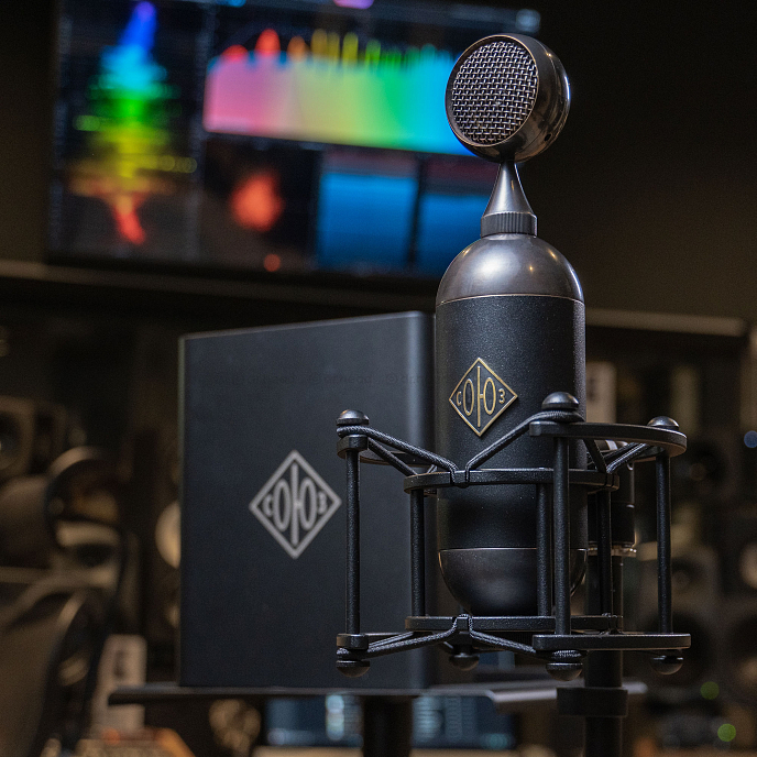 Микрофон студийный СОЮЗ 017 TUBE Limited Edition Black Brass - рис.1