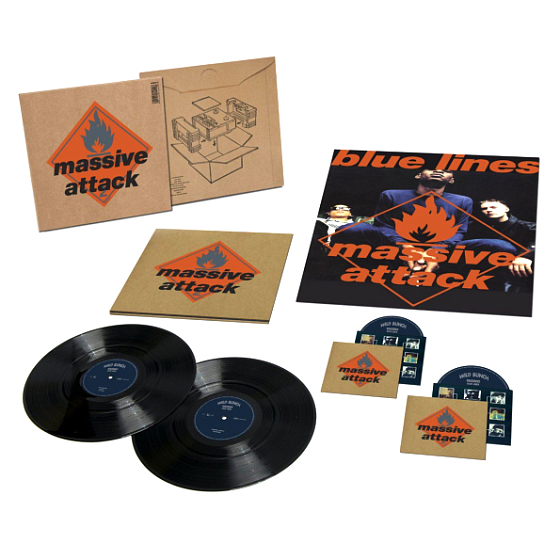 Бокс-сет Massive Attack Blue Lines (2LP+CD+DVD) - рис.0