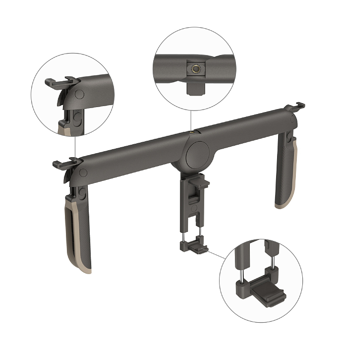 Держатель для телефона SmallRig 4047 Fold P20 Mobile Pocket Video Rig Black - рис.1