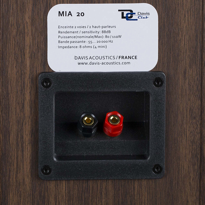 Полочная акустика Davis Acoustics Mia 20 Teak - рис.4