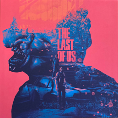 Бокс-сет Gustavo Santaolalla - The Last of Us (10th Anniversary Game OST) - Limited Red and Blue Vinyl Box Set 4LP