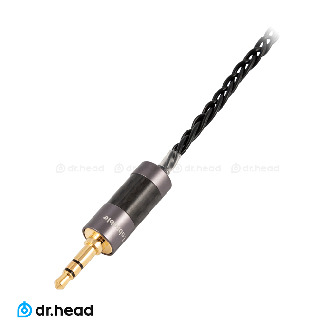 Кабель Labkable Silver Black Sennheiser IE40 3.5mm 1.2m - рис.6