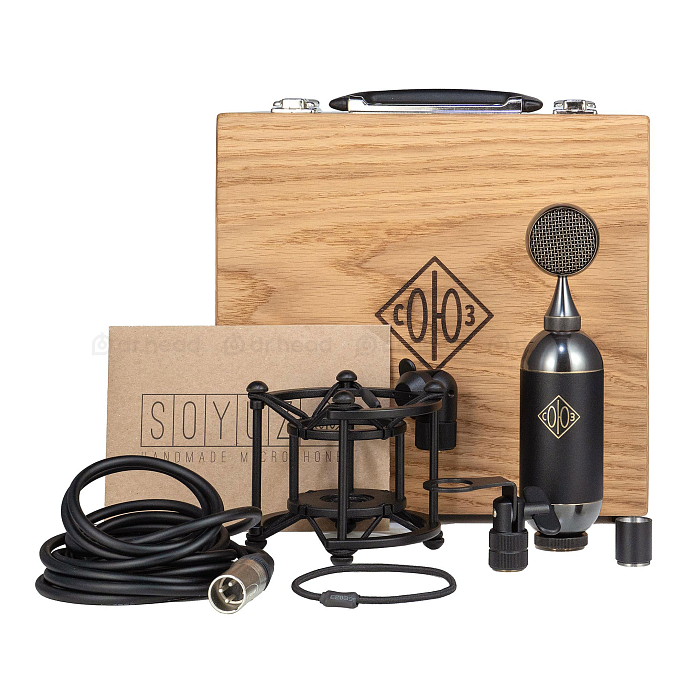 Микрофон студийный СОЮЗ 023 Bomblet Deluxe Black Brass - рис.6