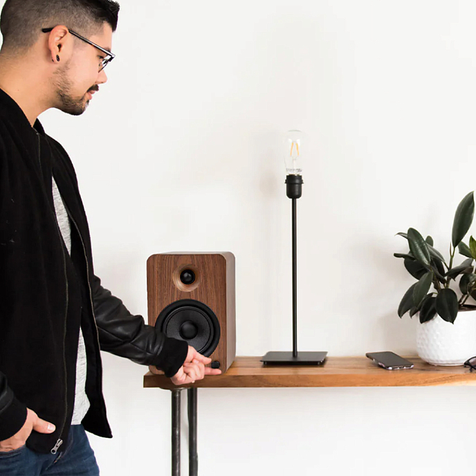 Полочная акустика Kanto YU6 Walnut - рис.7