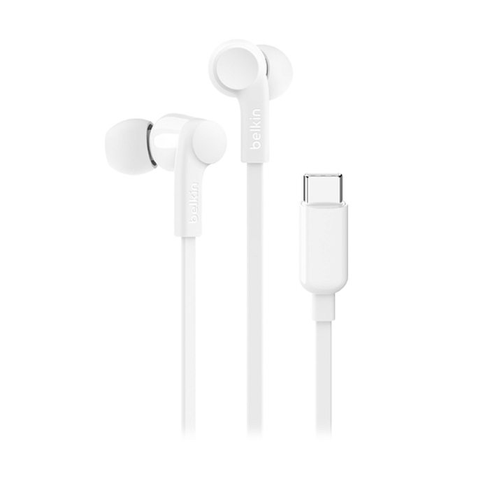 Наушники внутриканальные Belkin Soundform Headphones USB-C White - рис.3