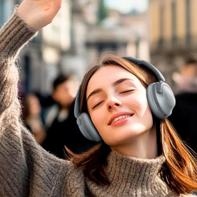 Беспроводные наушники 1MORE SonoFlow Pro HQ51 Silver - рис.7