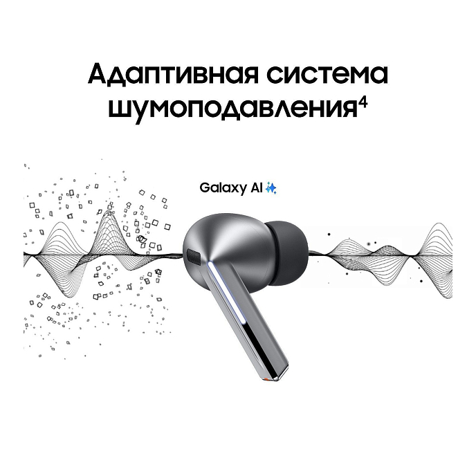 Беспроводные наушники Samsung Galaxy Buds 3 Pro Silver - рис.7