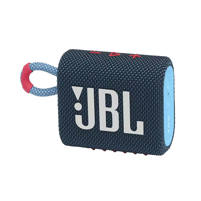 Портативная колонка JBL Go 3 Blue Pink - рис.1