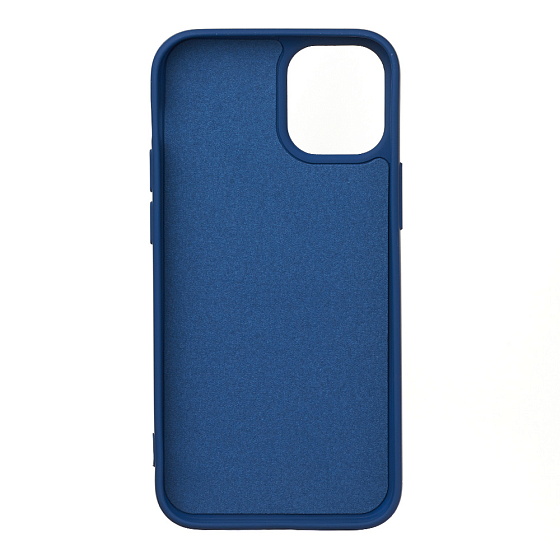 Чехол для смартфонов Deppa Soft Silicone for Apple iPhone 12 Mini Blue - рис.0