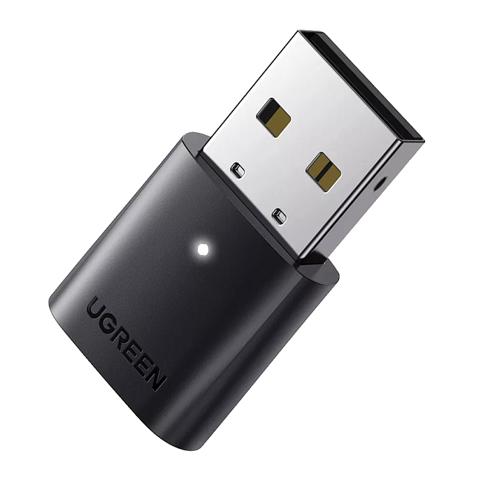 Адаптер Ugreen CM390 Bluetooth 5.0 Adapter USB Black - рис.1