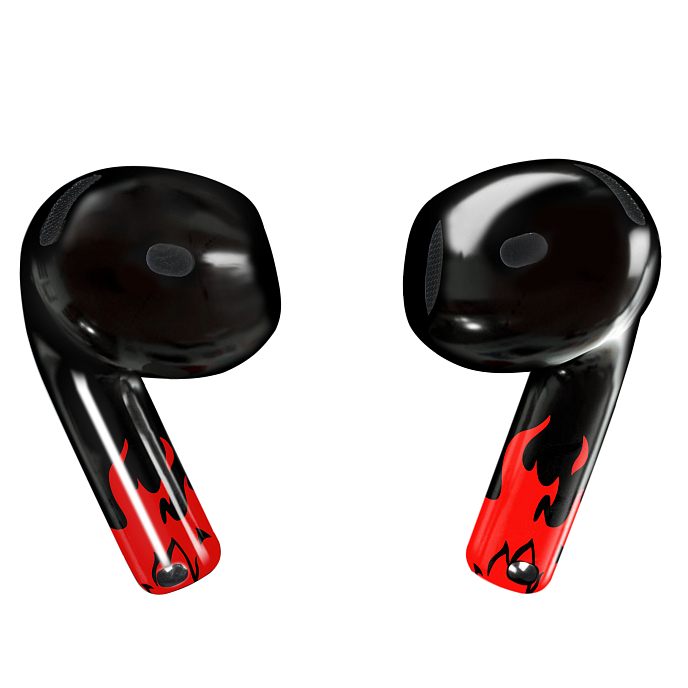 Беспроводные наушники Apple AirPods 4 Samurai Total Gloss - рис.1