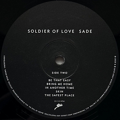 Виниловая пластинка Sade – Soldier Of Love (Half-Speed) LP