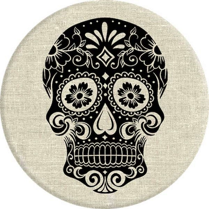 Держатель для телефона Popsockets Sugarskull On Linen - рис.1
