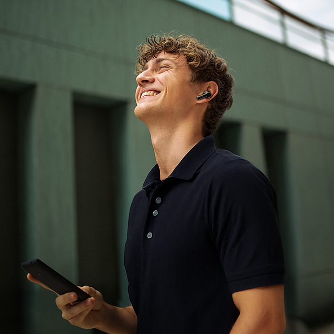 Беспроводные наушники Creative Aurvana Ace SXFI Black Gold - рис.8