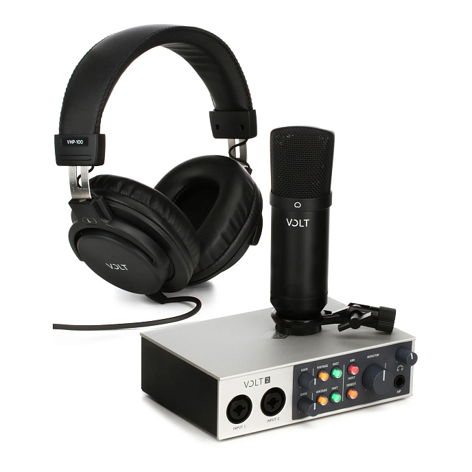 Аудиоинтерфейс Universal Audio Volt 2 Studio Bundle - рис.1