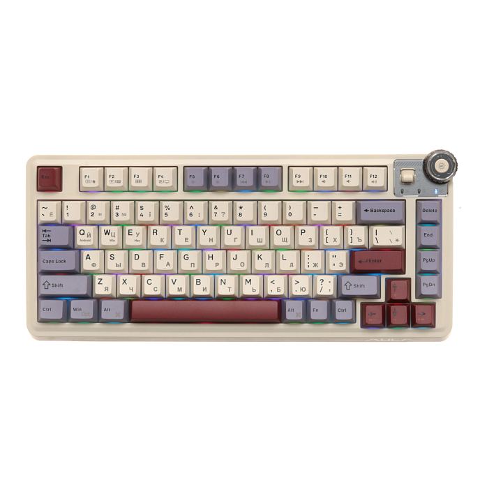 Клавиатура AULA AU75 Beige - рис.0