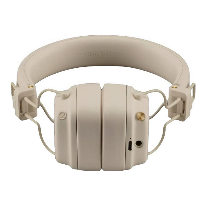 Беспроводные наушники Marshall Major V Cream - рис.3