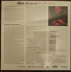 Пластинка Walt Dickerson - To My Queen - LP