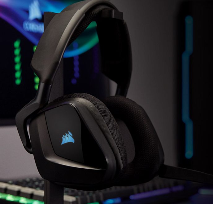 Игровая гарнитура Corsair Gaming VOID PRO RGB Wireless SE Yellow 7.1 - рис.5