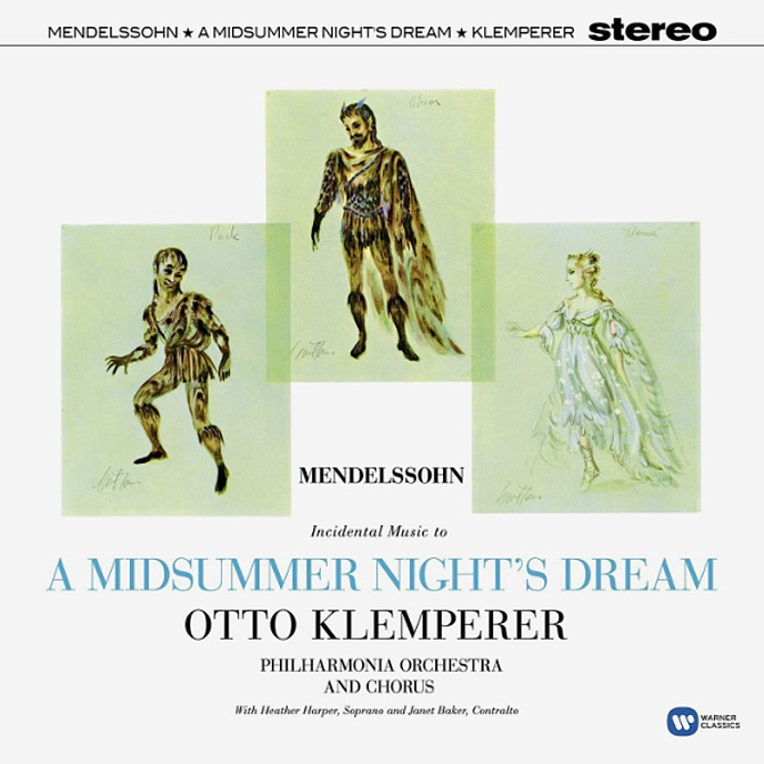 Пластинка Otto Klemperer, Mendelssohn - A Midsummer Night's Dream LP - рис.0