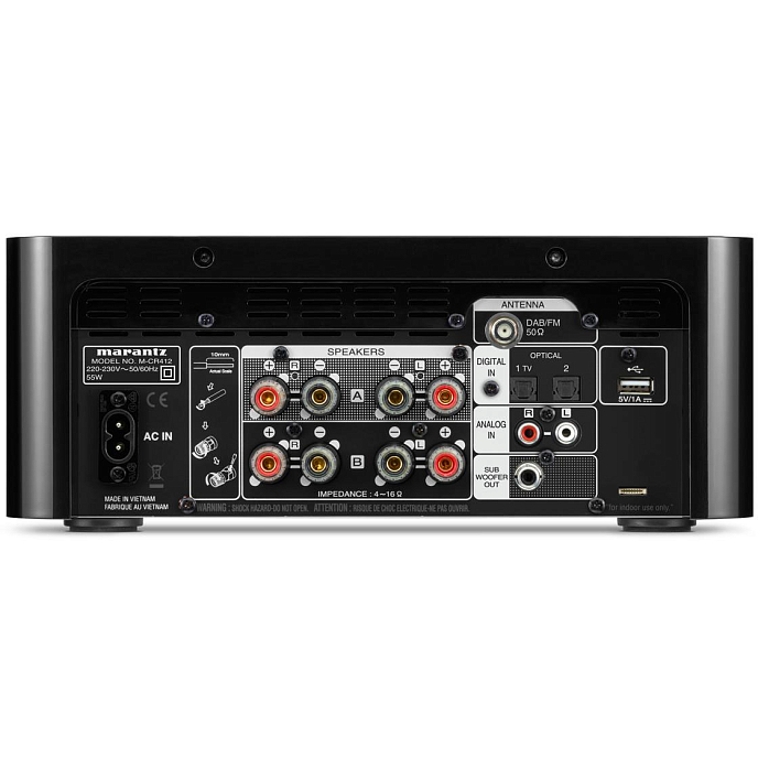 CD проигрыватель Marantz M-CR412 Black - рис.2