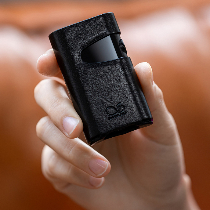 Чехол Shanling UP4 Leather Case Black - рис.4