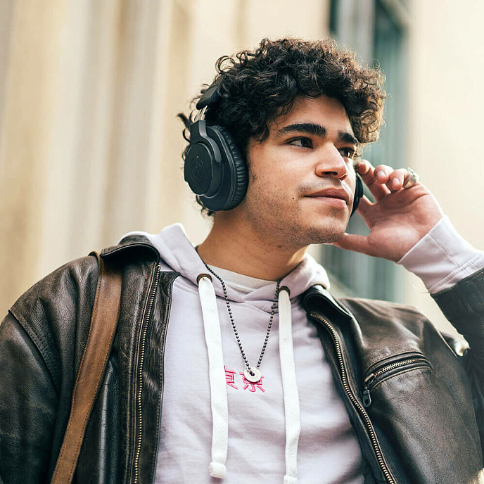 Наушники полноразмерные Audio-Technica ATH-M20xBT Black - рис.7