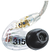 - рис.1 Наушники Shure SE315 Clear - рис.1
