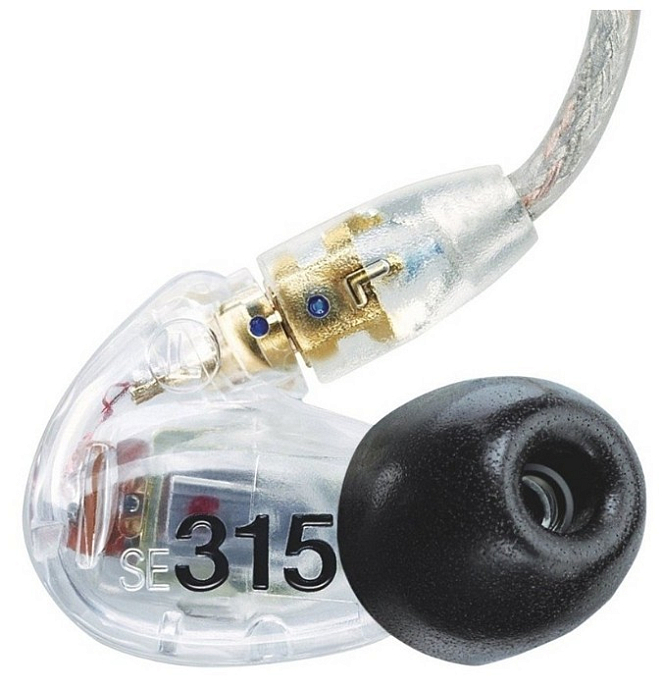 Наушники Shure SE315 Clear - рис.1