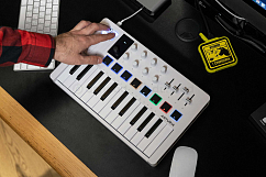 MIDI-клавиатура Arturia MiniLAB 3 midi-клавиатура и пэд-контроллер (SN 7030400831425010)_Уценка