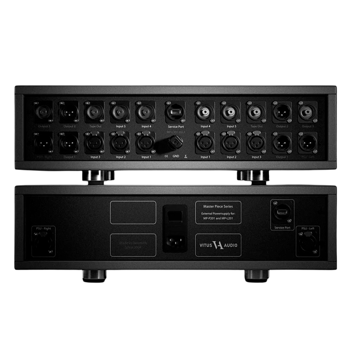 Предусилитель Vitus Audio MP‐L201 MK II Jet Black - рис.1