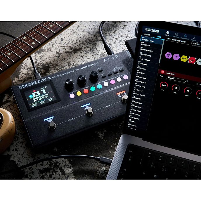 Процессор эффектов Boss GX-1 Black - рис.8