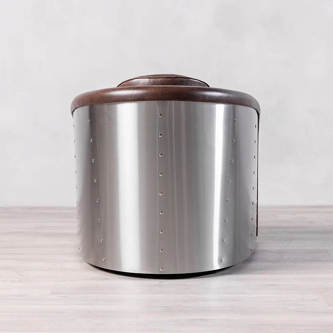 Кресло для прослушивания F2F Пилот Stainless Steel Dark Brown - рис.3