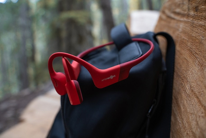 Беспроводные наушники AfterShokz Aeropex Cosmic Black - рис.6