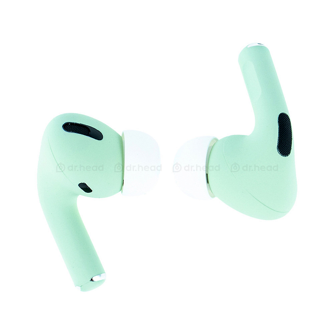 Беспроводные наушники Apple AirPods Pro 2 USB-C Light Olive Matte - рис.9