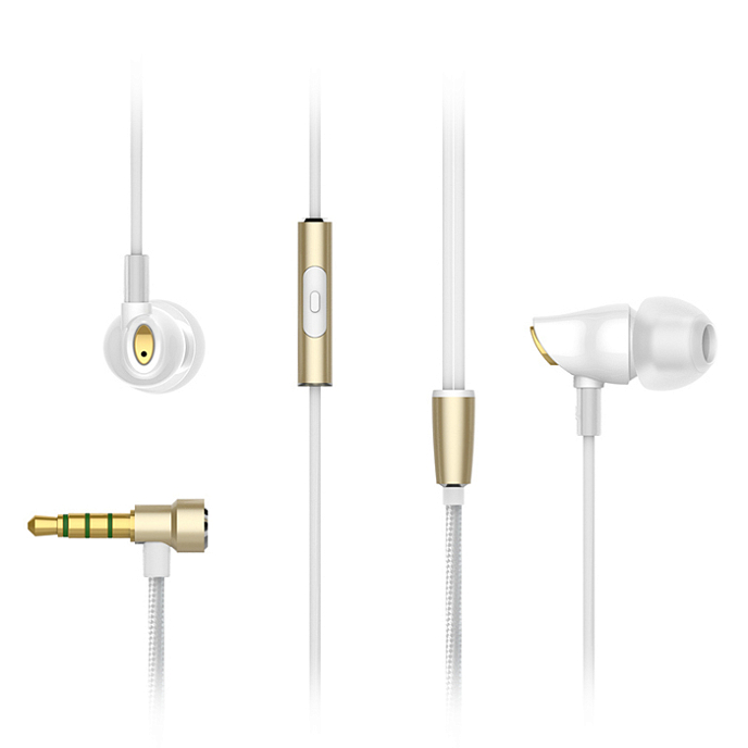 Наушники Rock Zircon Stereo Earphone White - рис.3