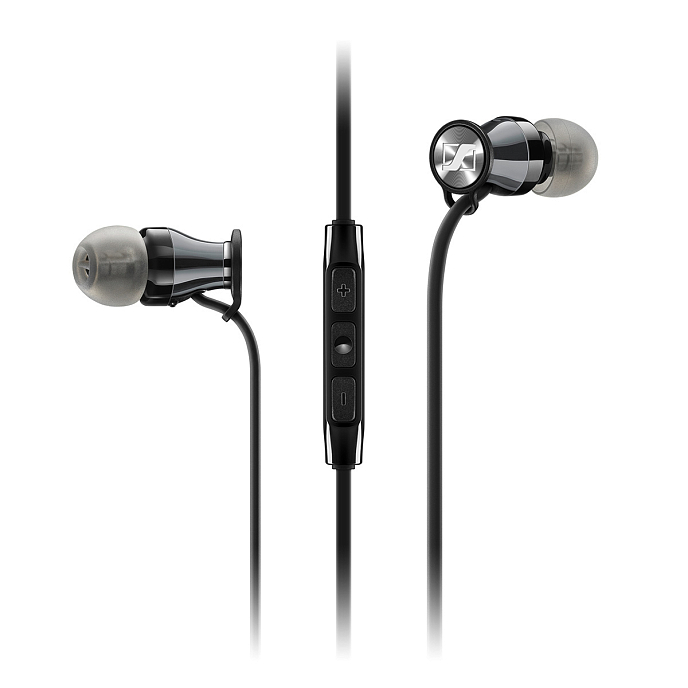Наушники Sennheiser Momentum In-Ear TRAVEL Black Chrome (M2 IEI) - рис.0