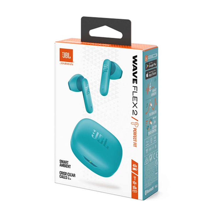 Беспроводные наушники JBL Wave Flex 2 Blue - рис.10