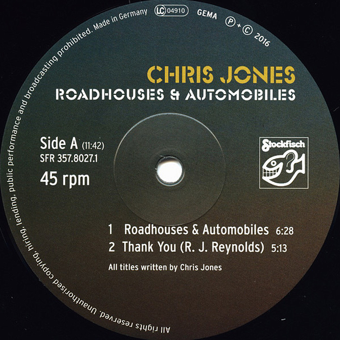 Виниловая пластинка Chris Jones - Roadhouses & Automobiles 2LP - рис.4