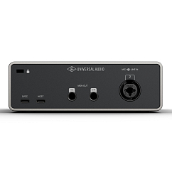 Аудиоинтерфейс Universal Audio Volt 1 Gen 2 Silver Black