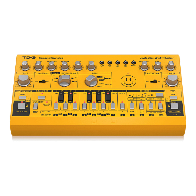 Синтезатор Behringer TD-3-MO Yellow - рис.2